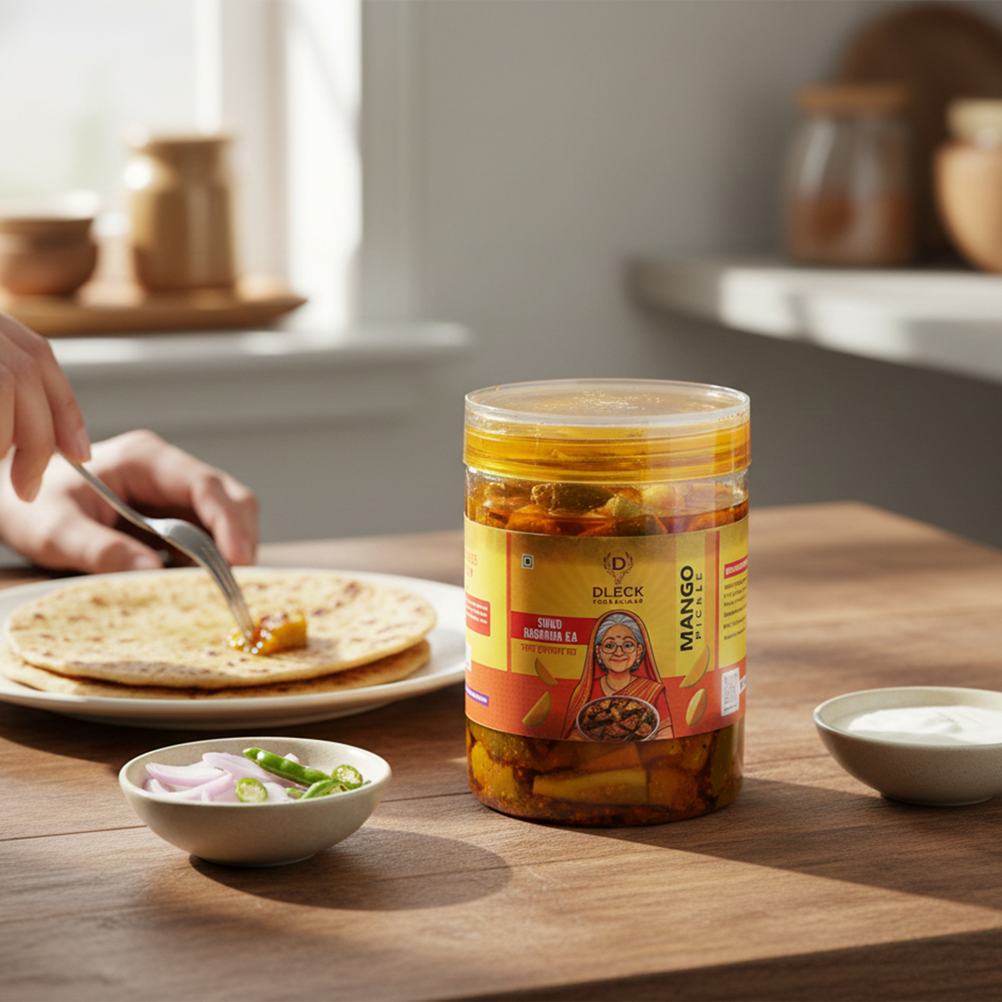 DLECK Mango Pickle 1KG DLECK Mango Pickle 1KG