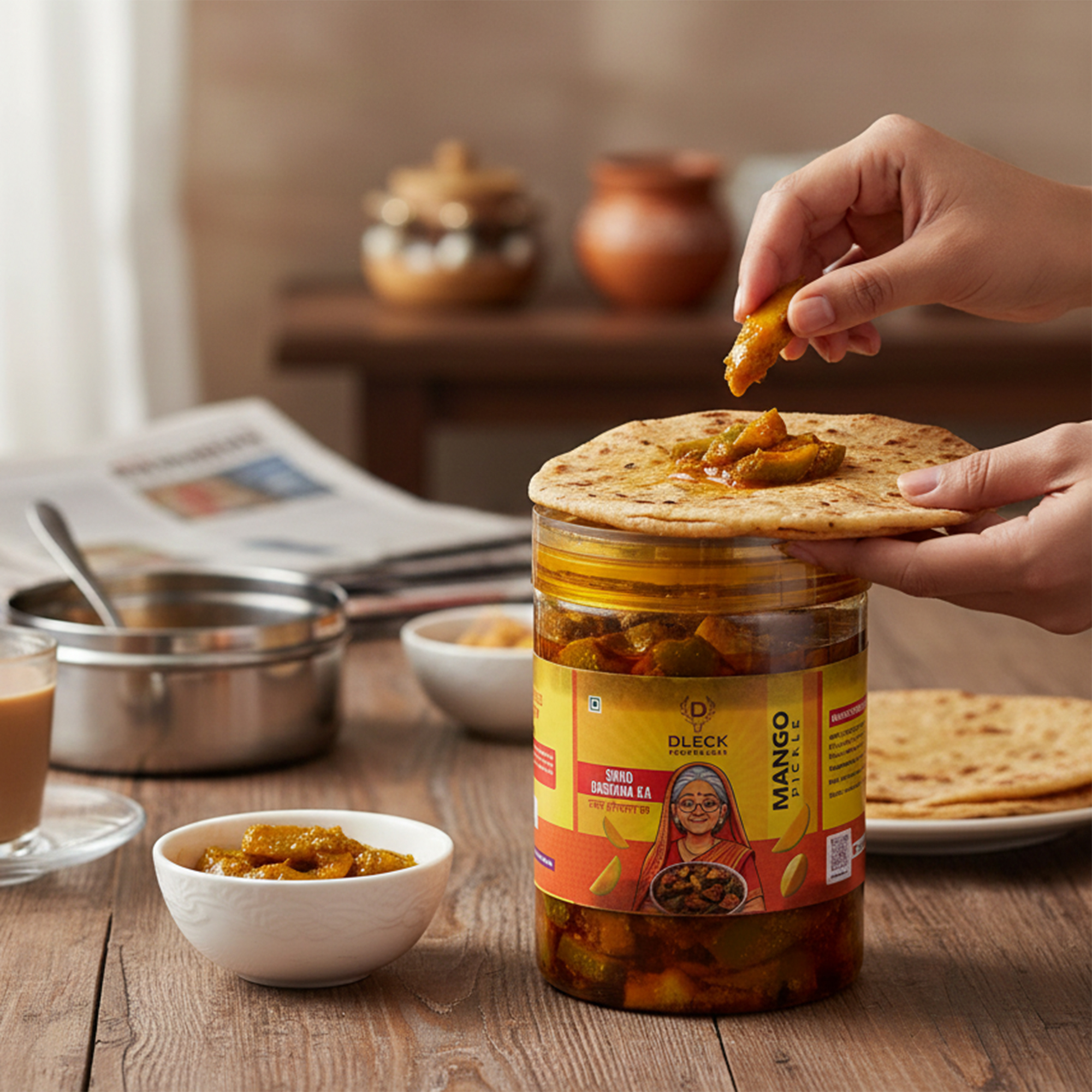 DLECK Mango Pickle 1KG DLECK Mango Pickle 1KG