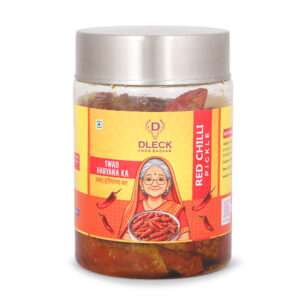 DLECK Red Chilli Pickle + Green Chilli Pickle + free diary