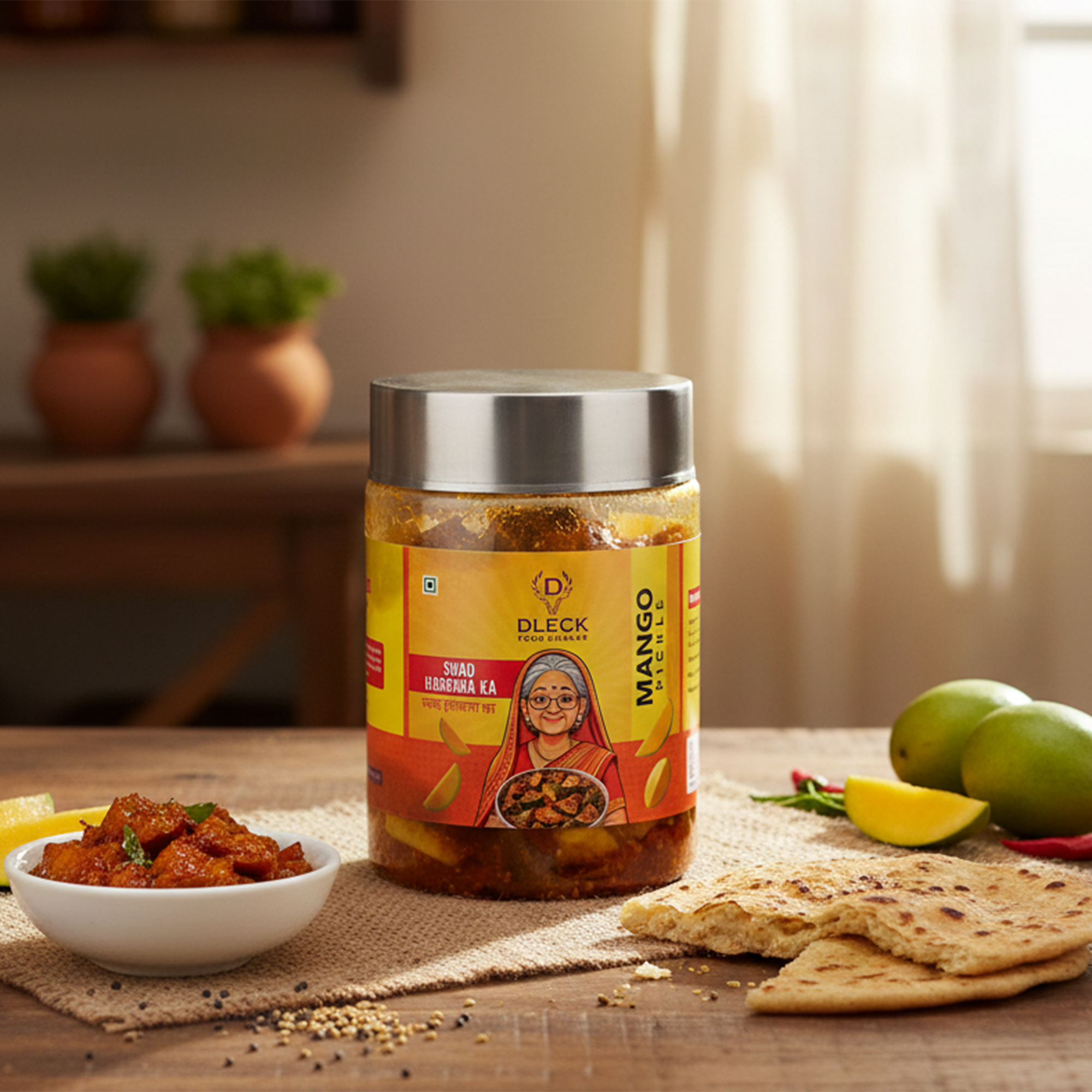 DLECK Mango Pickle 500 grm DLECK Mango Pickle 500 grm