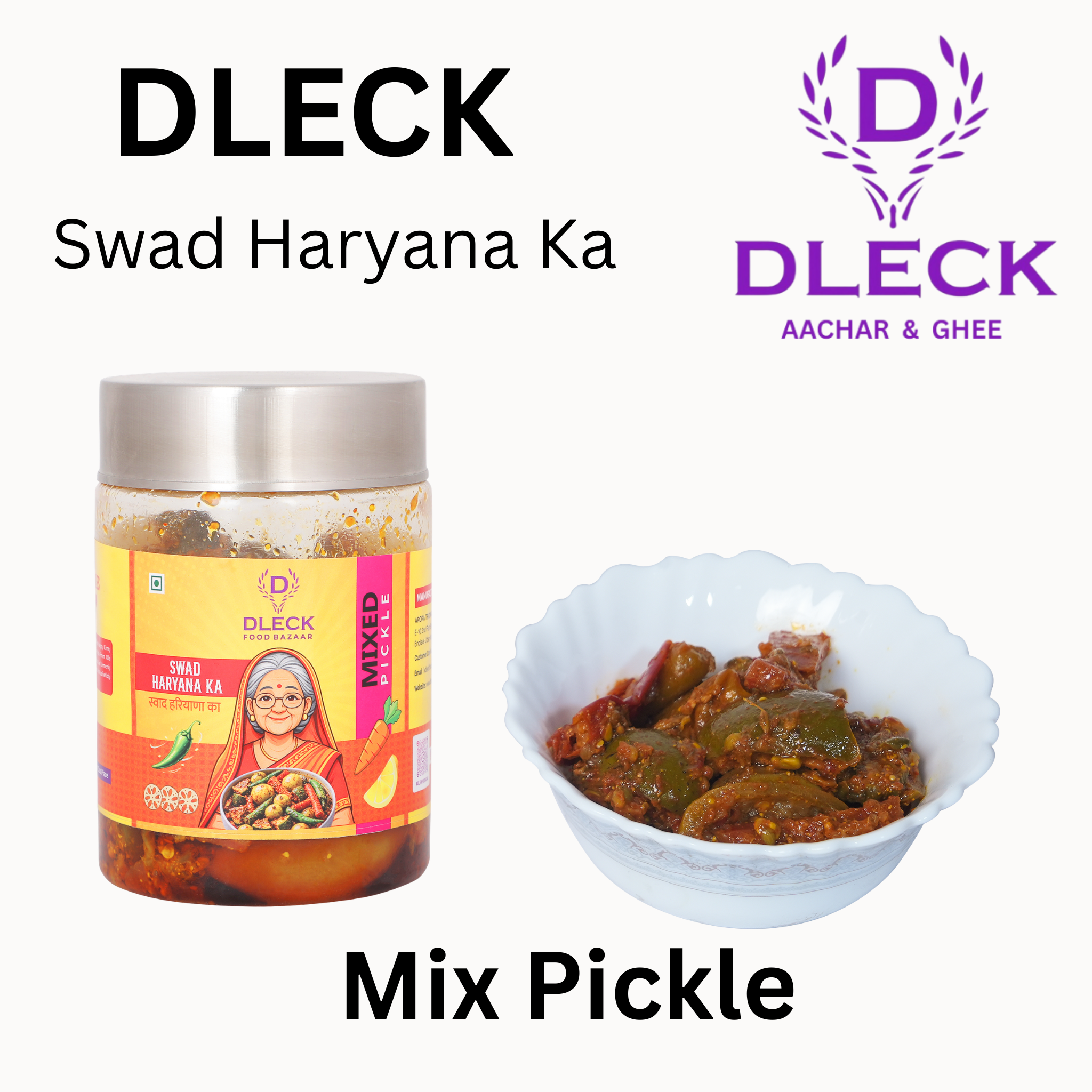 DLECK Mixed Pickle 500 grm DLECK Mixed Pickle 500 grm